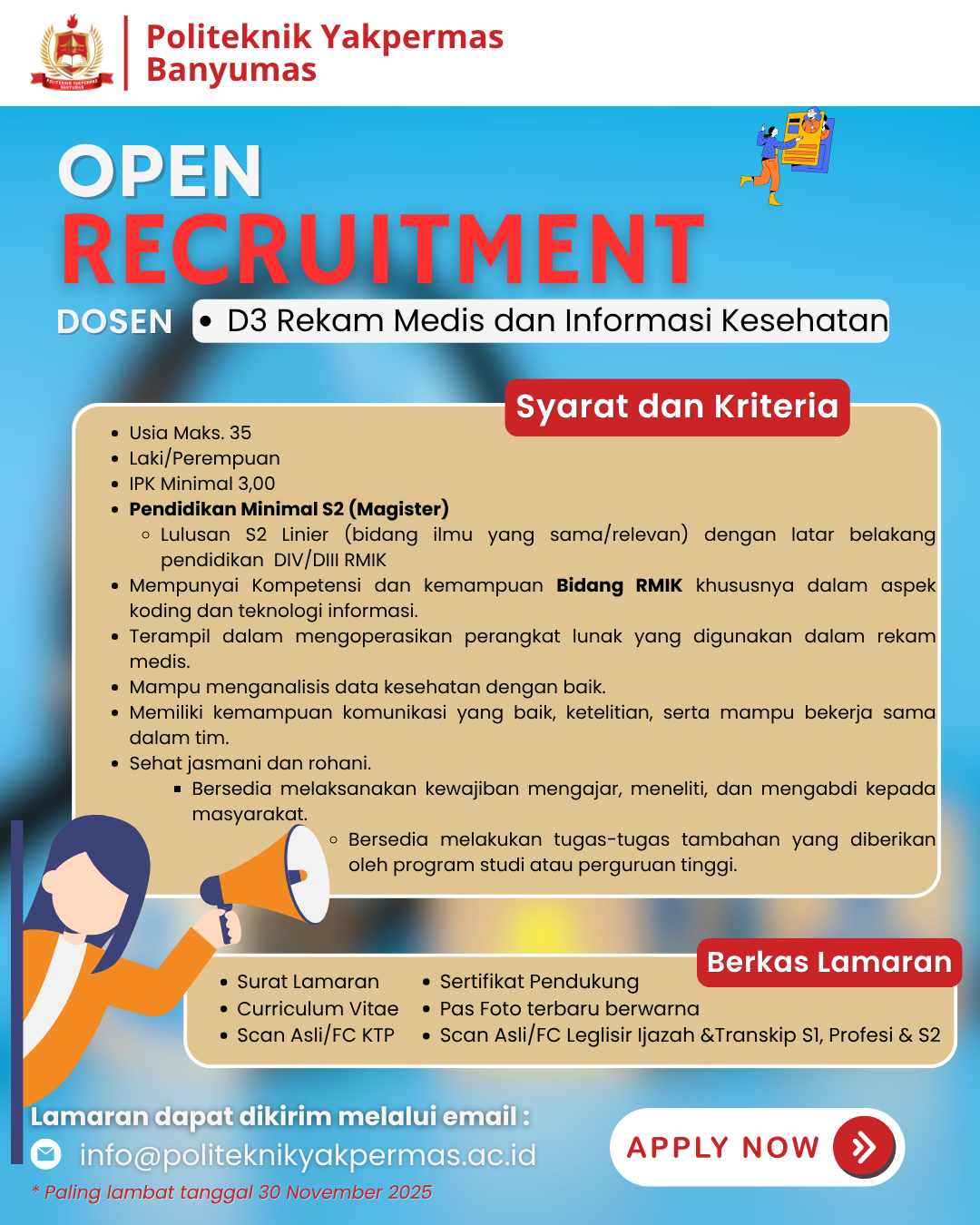 Open Recruitment